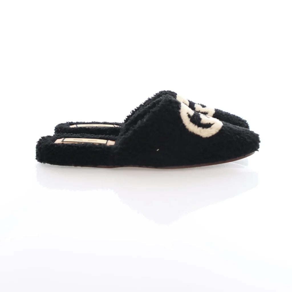 GUCCI GG SHEARLING EILEEN SLIPPERS