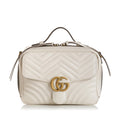 Gucci Small GG Marmont Matelasse Top Handle (SHG-puiWgw)