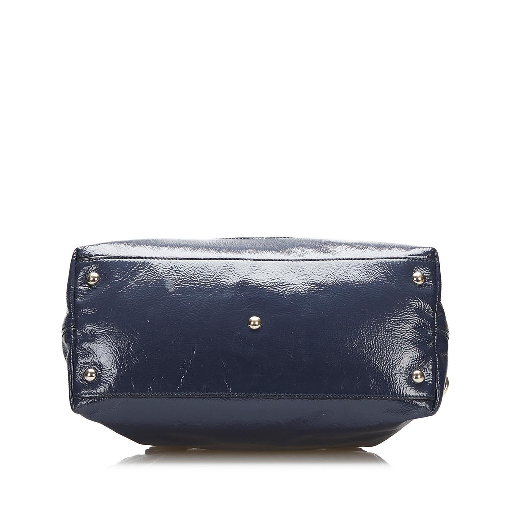 Gucci Small Patent Soho Working Satchel (SHG-cZqupT)