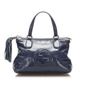 Gucci Small Patent Soho Working Satchel (SHG-cZqupT)