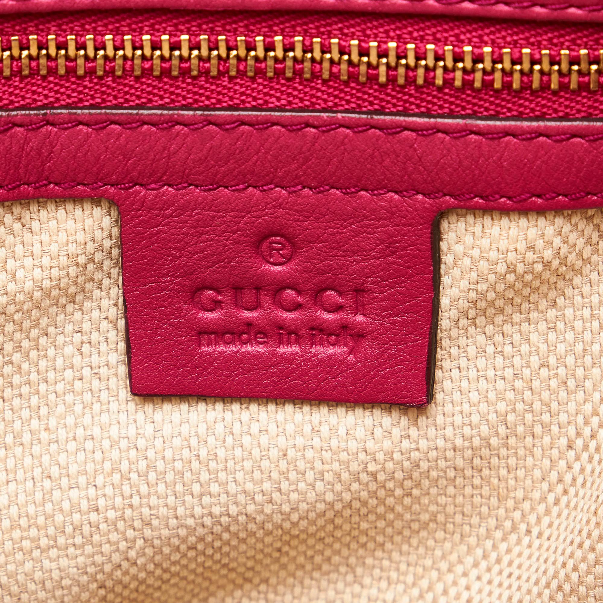 Gucci Soho Patent Leather Satchel (SHG-29766)