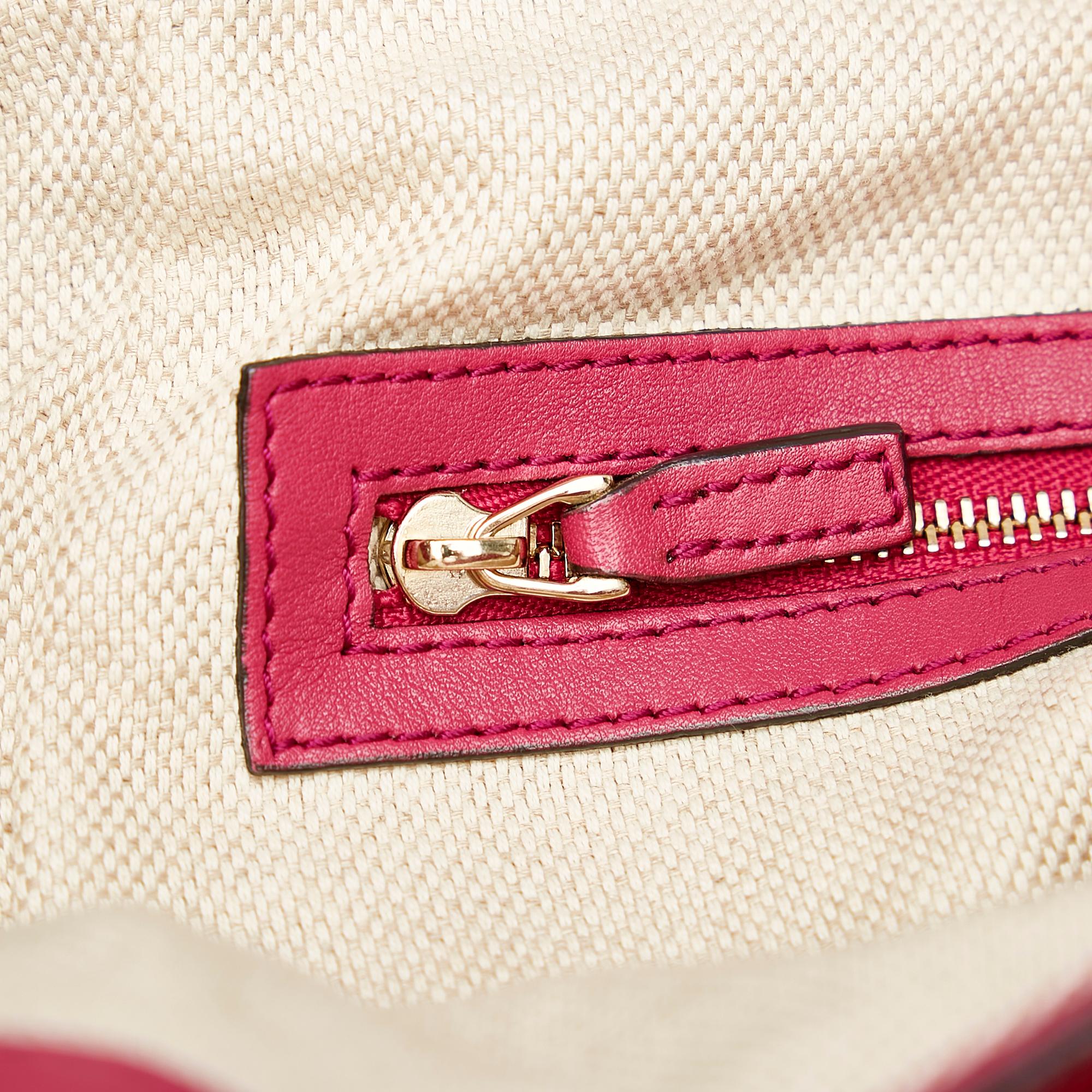 Gucci Soho Patent Leather Satchel (SHG-31947)