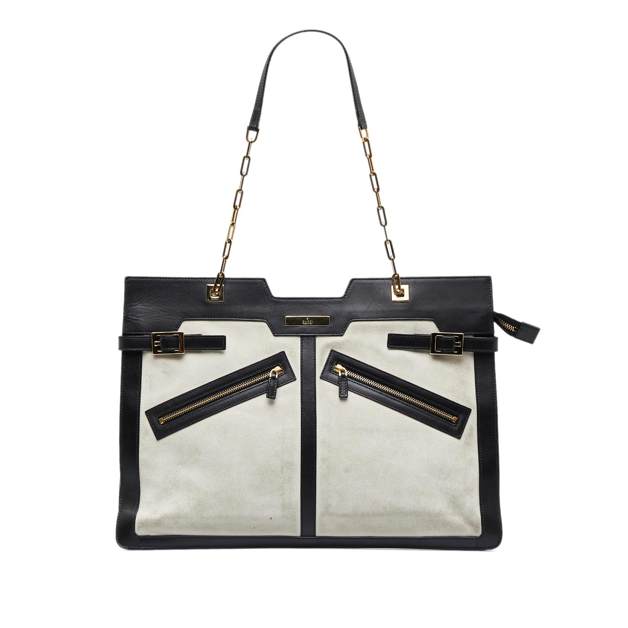 Gucci Suede Tote (SHG-DsFoOs)