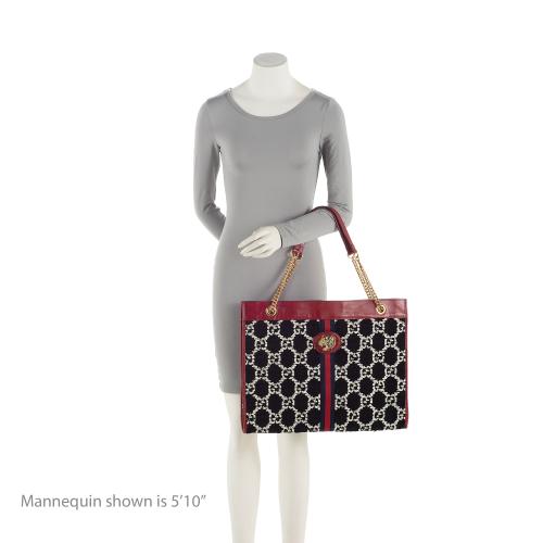 Gucci Tweed Rajah Large Tote (SHF-LR1VlY)