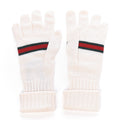 Gucci Wool Web Stripes Gloves