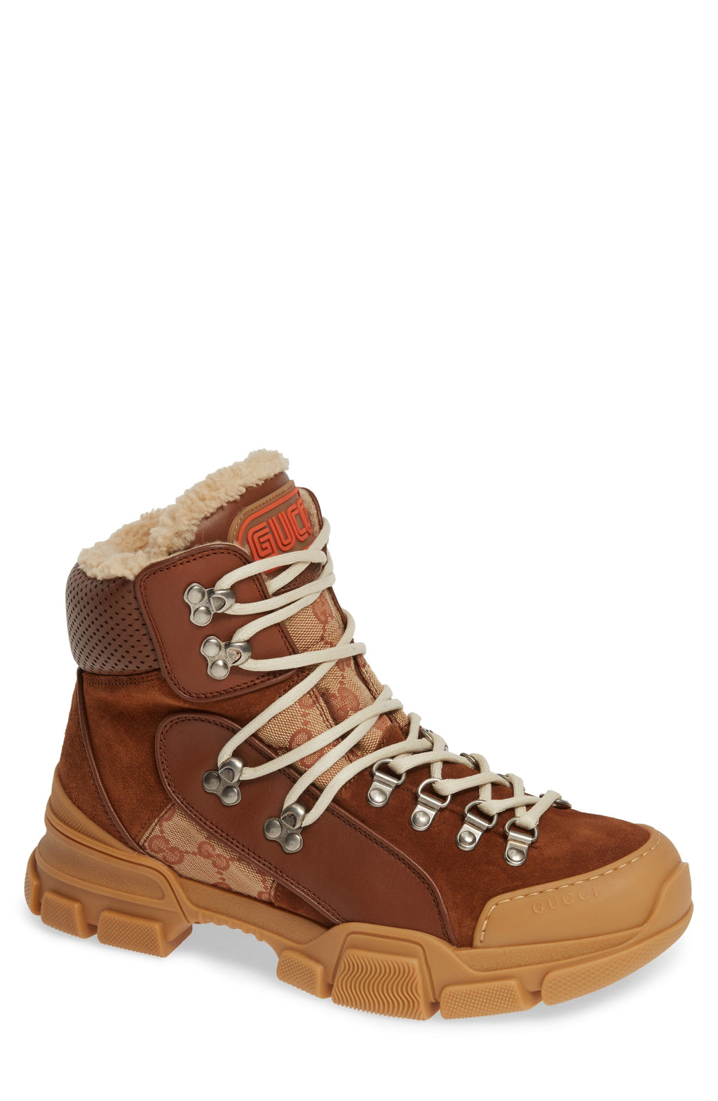 Gucci Flashtrek Genuine Shearling Boot
