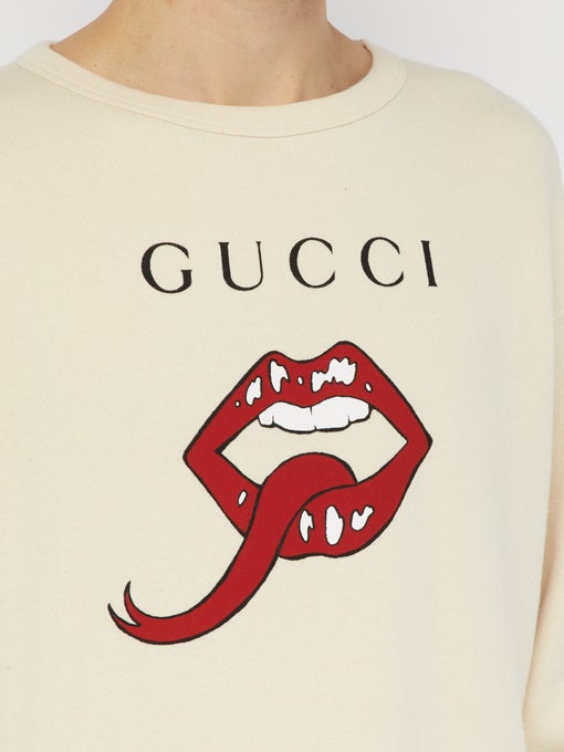 Gucci Mouth Print T-Shirt