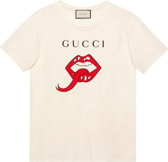 Gucci Mouth Print T-Shirt