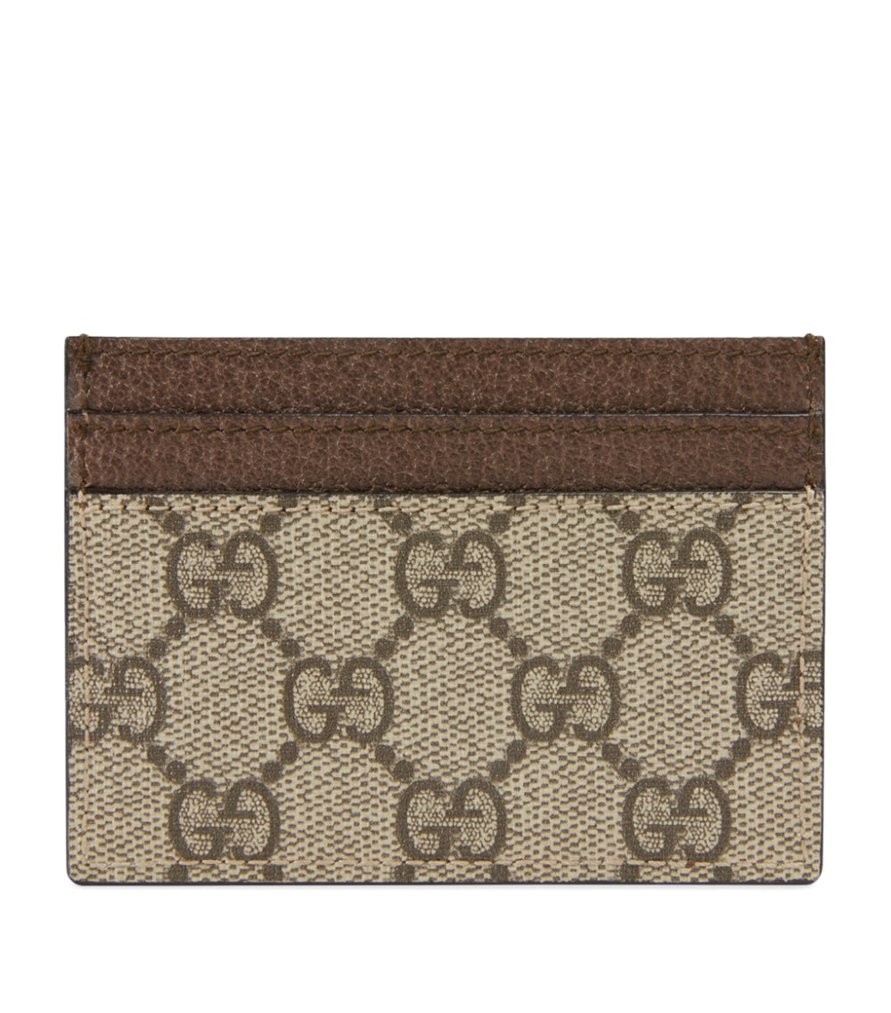 GUCCI GG OPHIDIA MONOGRAM CARD HOLDER