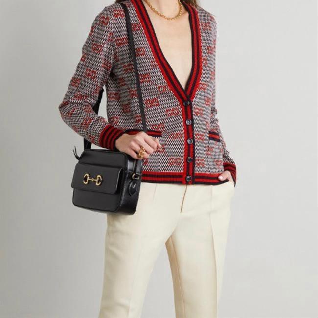 GUCCI GG INTARSIA CARDIGAN