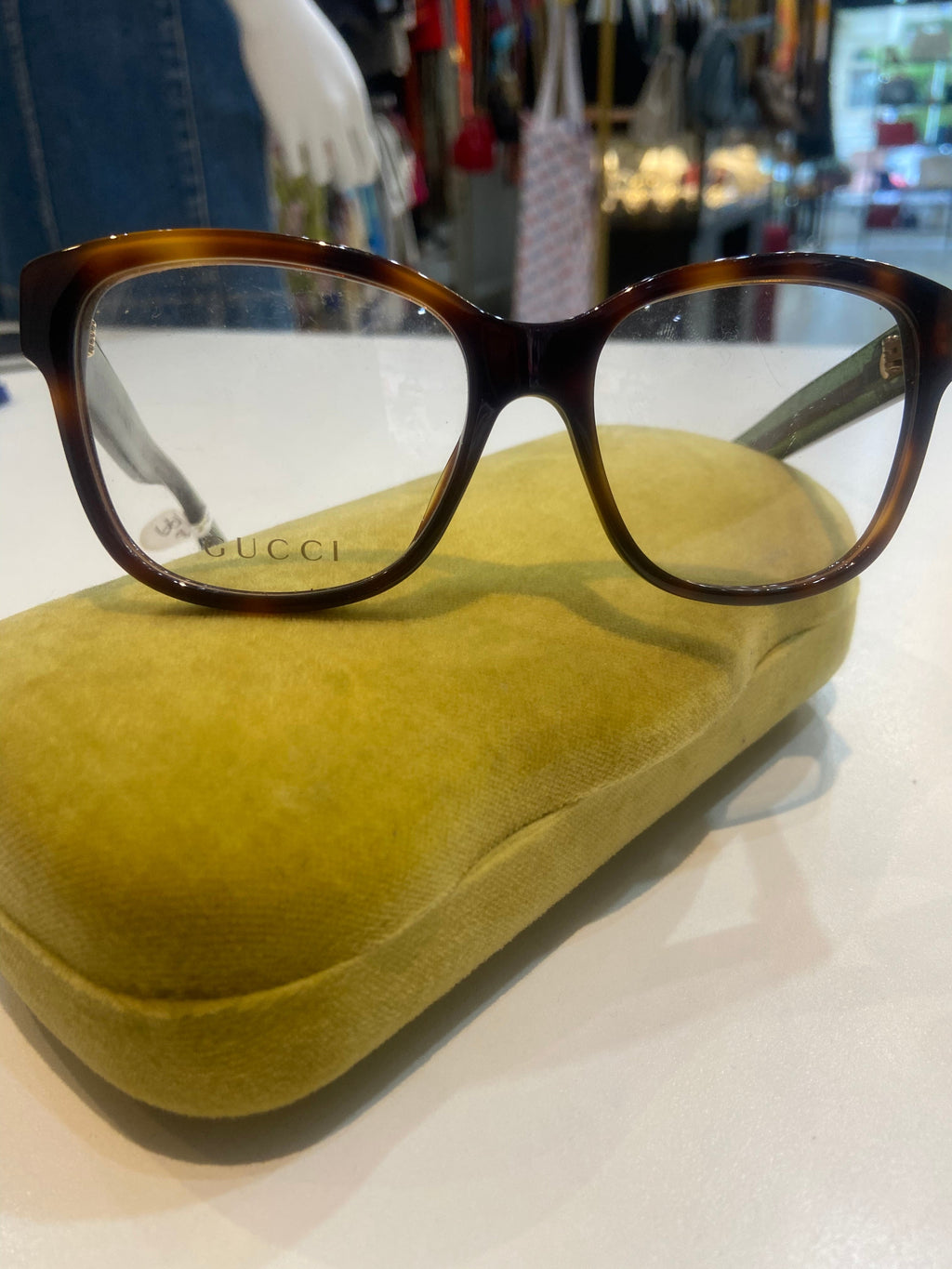 GUCCI SQUARE GG0038ON EYEGLASSES