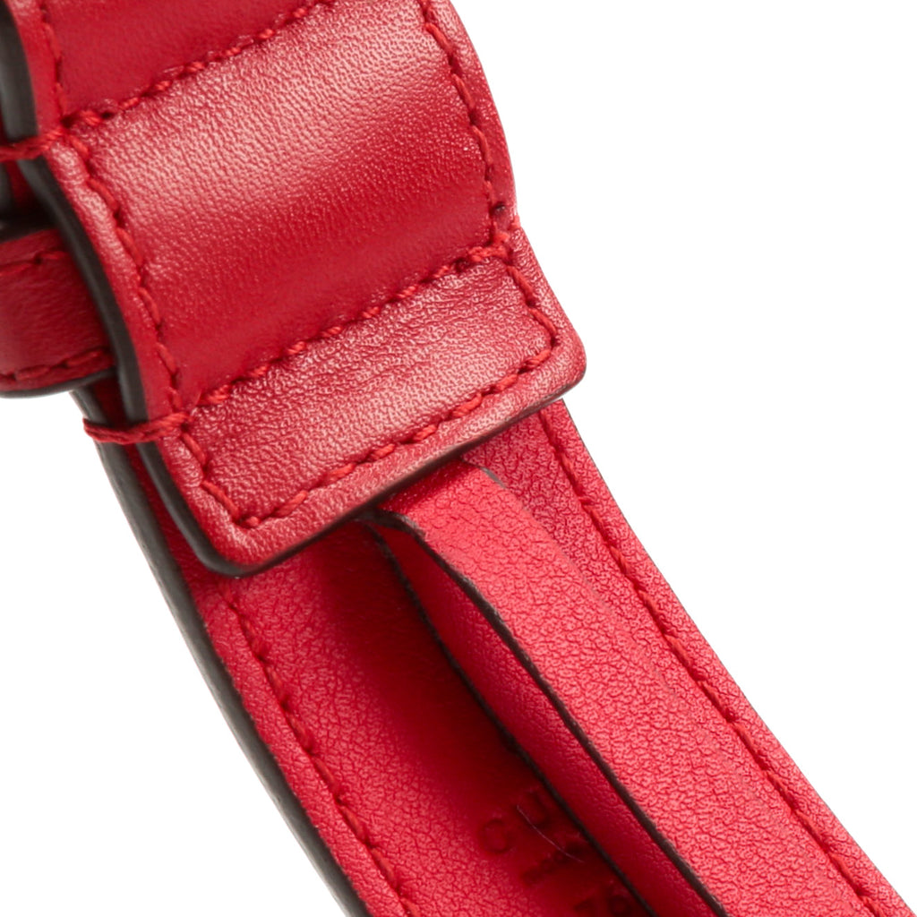GUCCI GG Marmont Belt Bag - Red