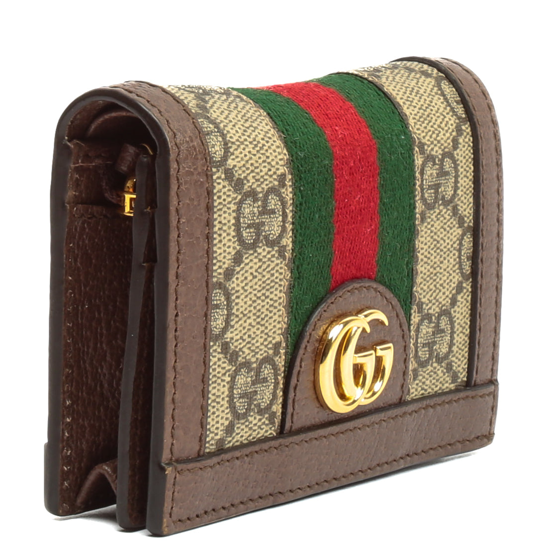 GUCCI Ophidia GG Card Case Wallet