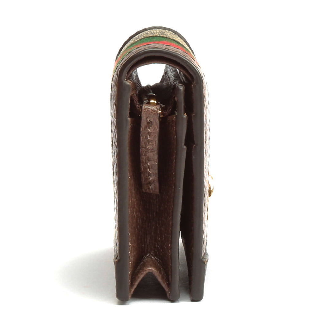 GUCCI Ophidia GG Card Case Wallet
