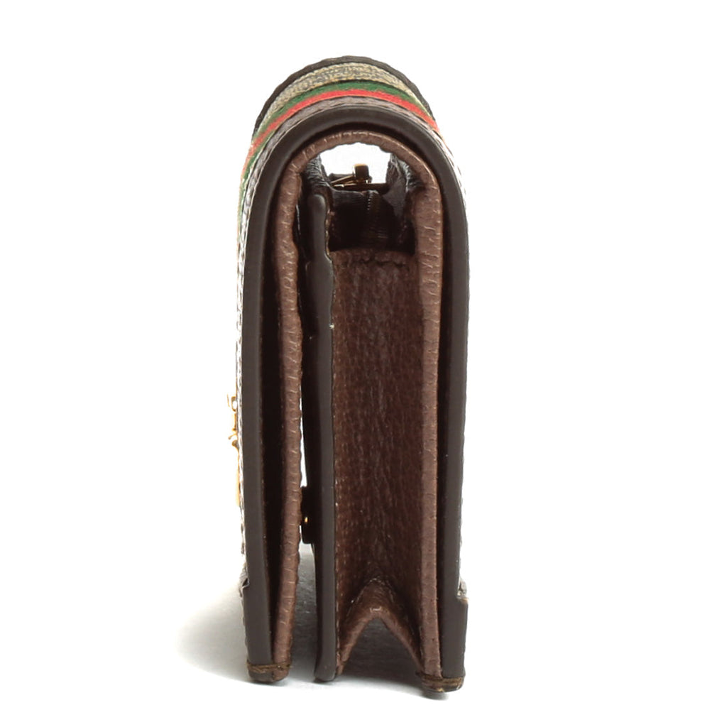 GUCCI Ophidia GG Card Case Wallet