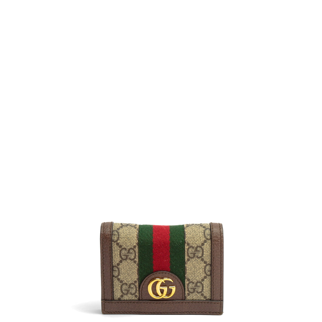 GUCCI Ophidia GG Card Case Wallet