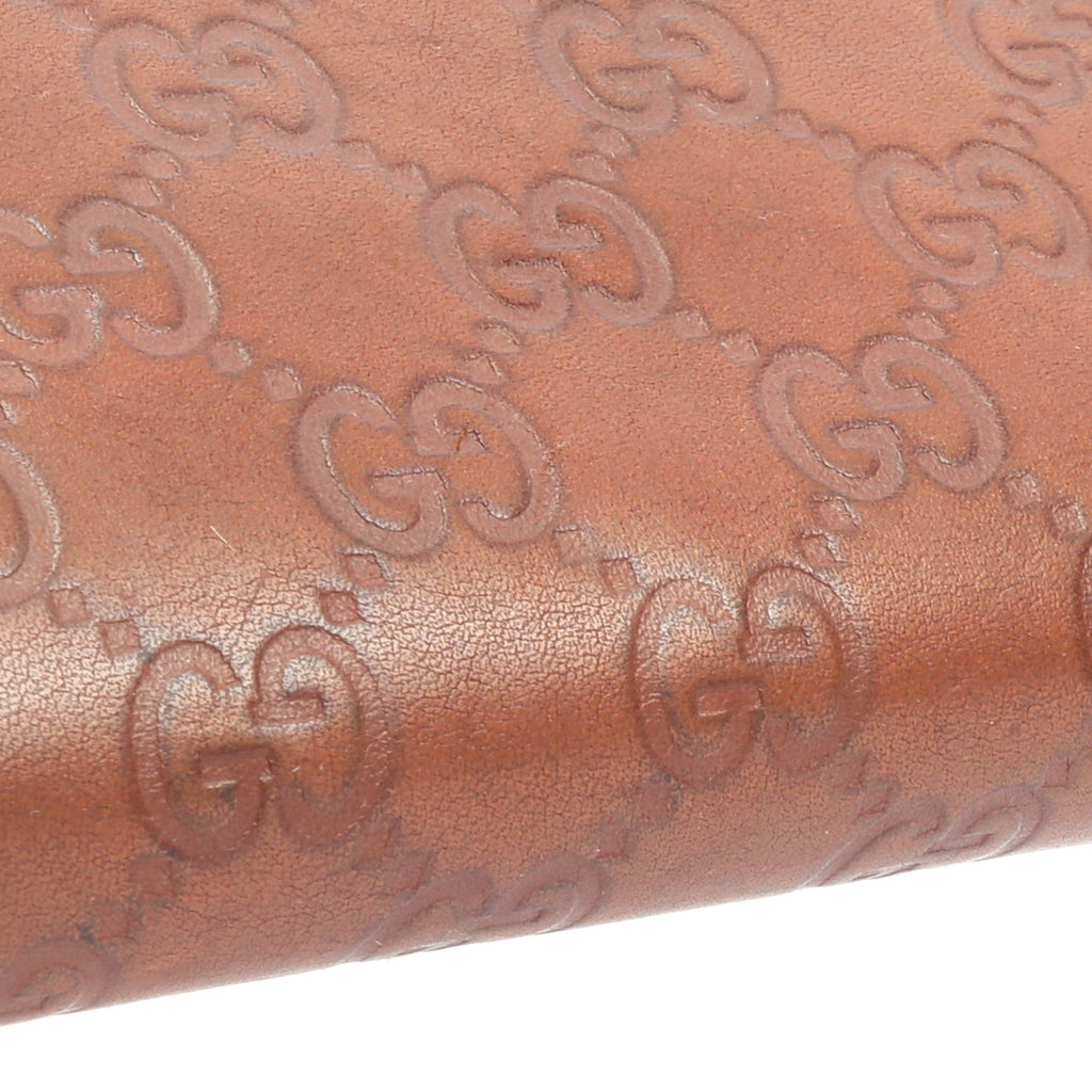 GUCCI Guccissima Zip Around Wallet - OUTLET FINAL SALE