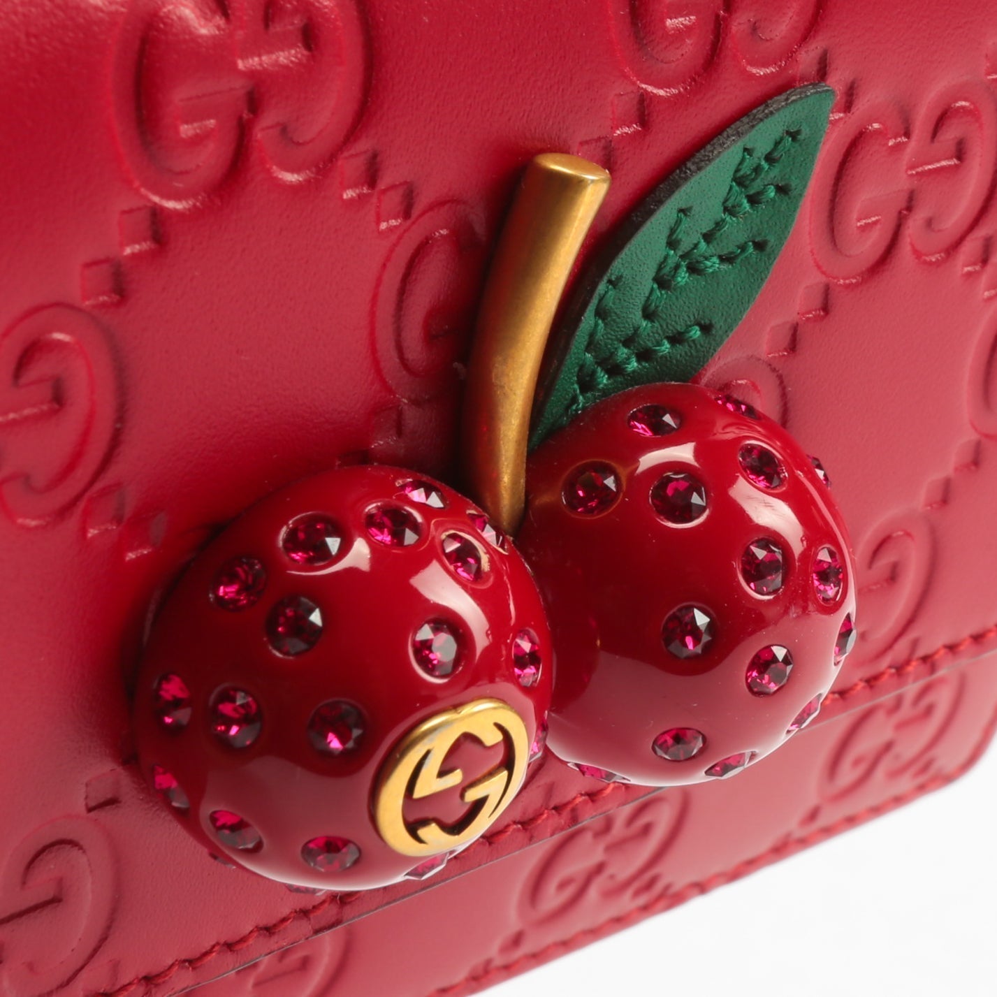 GUCCI Guccissima Mini Cherry Bag