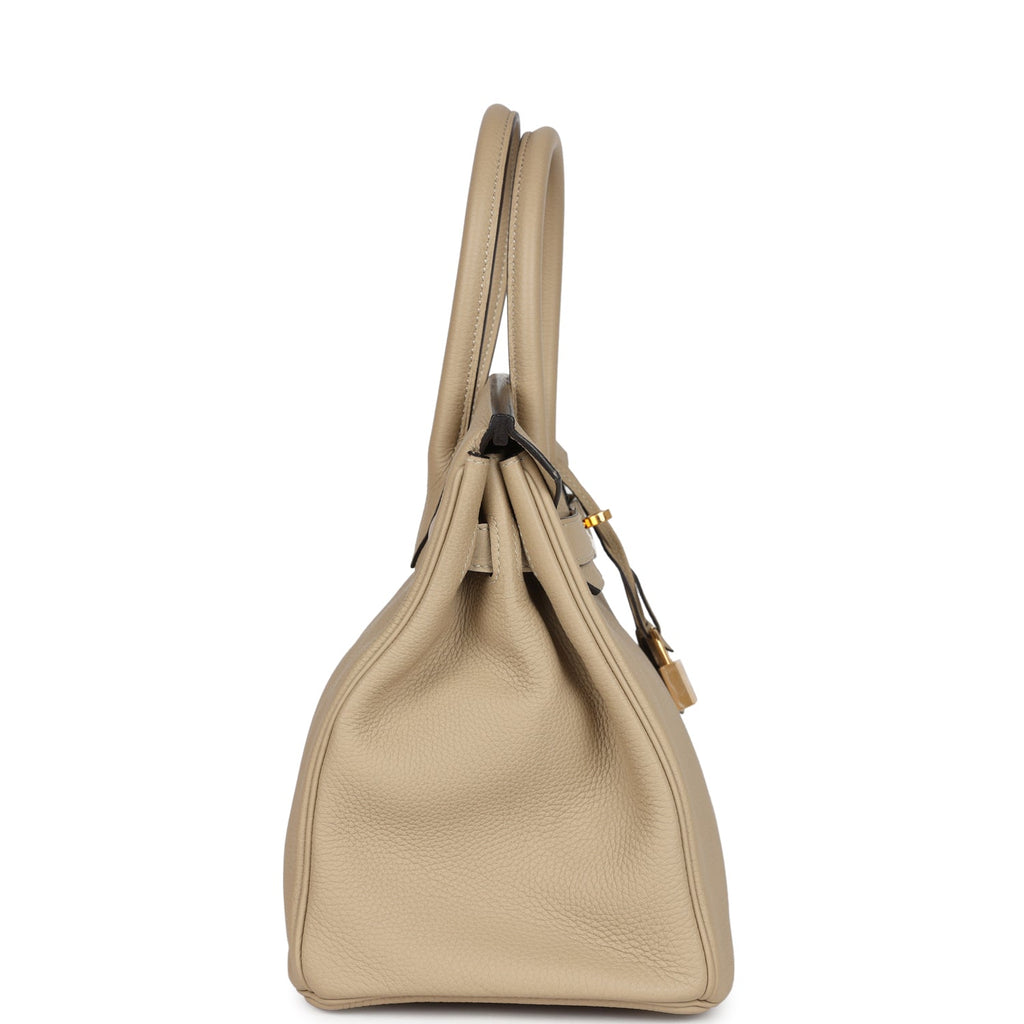 Hermes Birkin 30 Trench Togo Gold Hardware