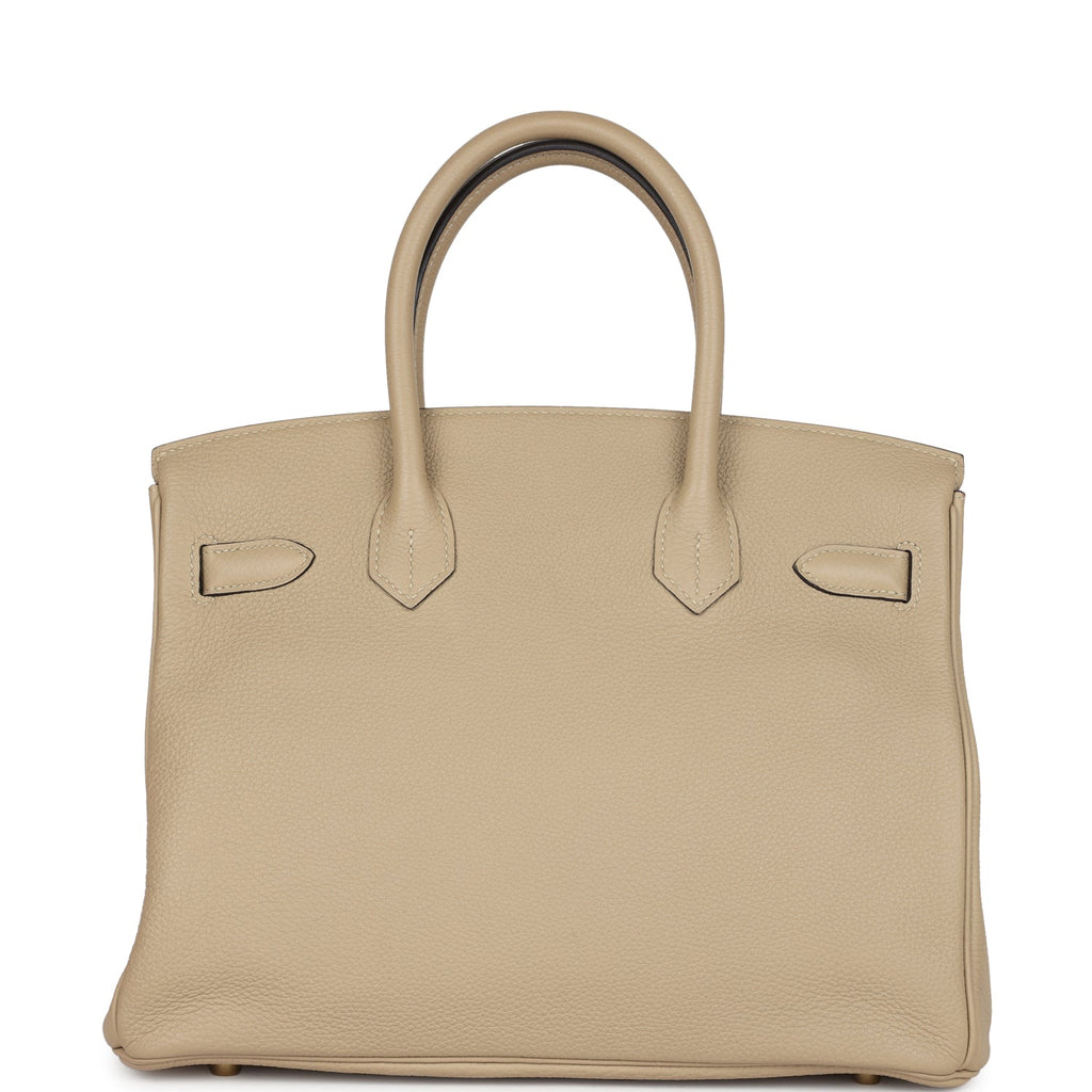 New Hermes Birkin 30 Trench Togo Gold Hardware