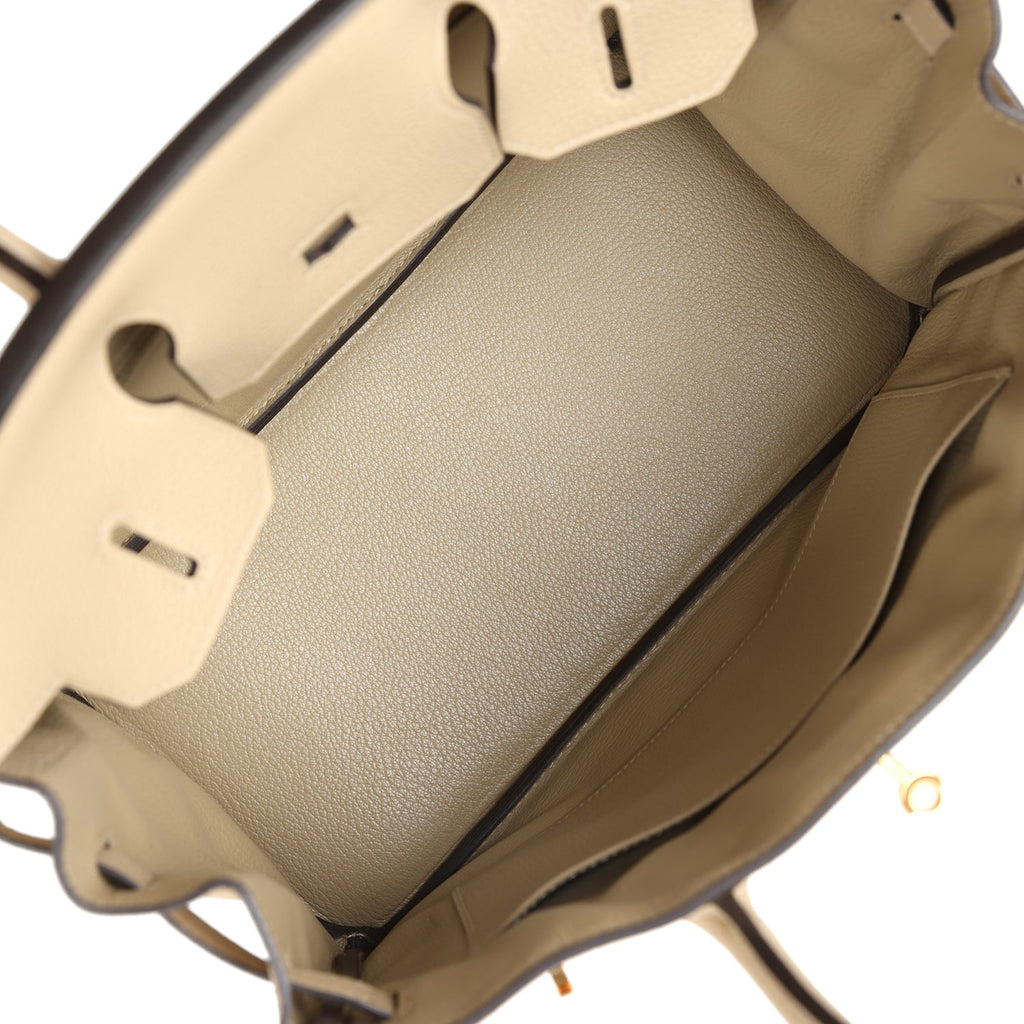 New Hermes Birkin 30 Trench Togo Gold Hardware