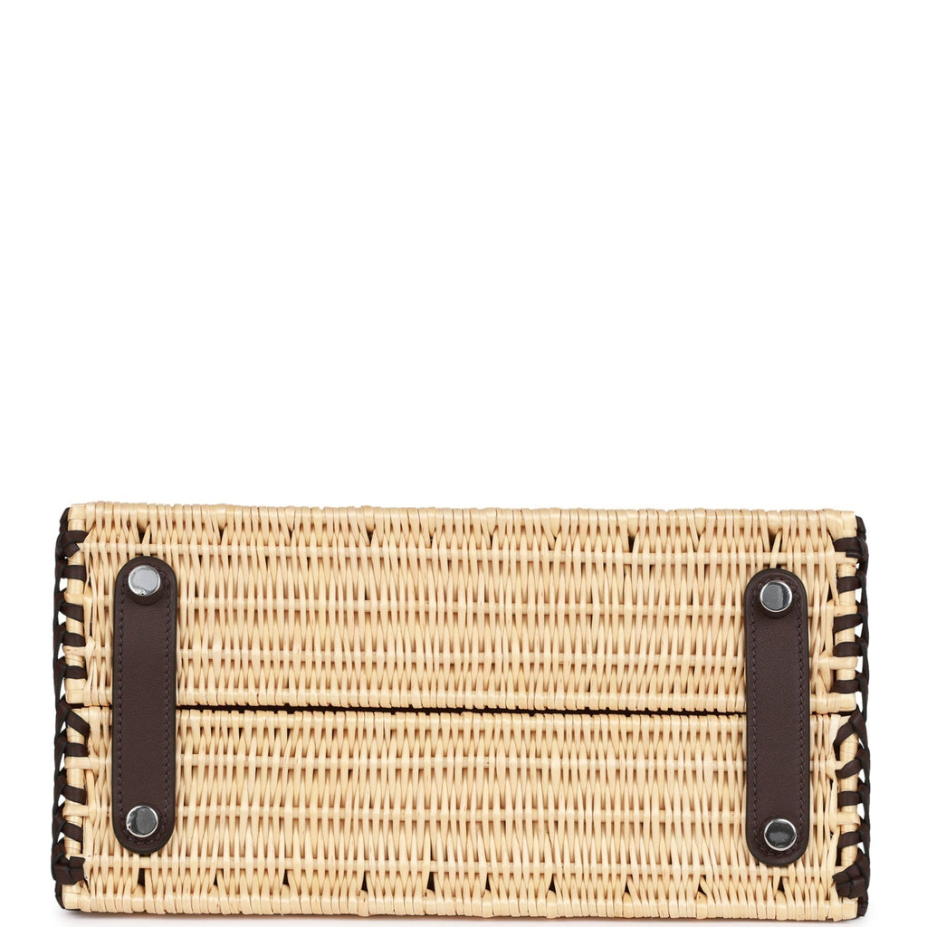 Hermes Picnic Sellier Birkin 25 Rouge Sellier Swift Palladium Hardware