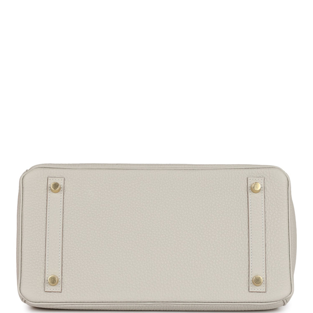 Hermes Birkin 30 Gris Perle Togo Gold Hardware