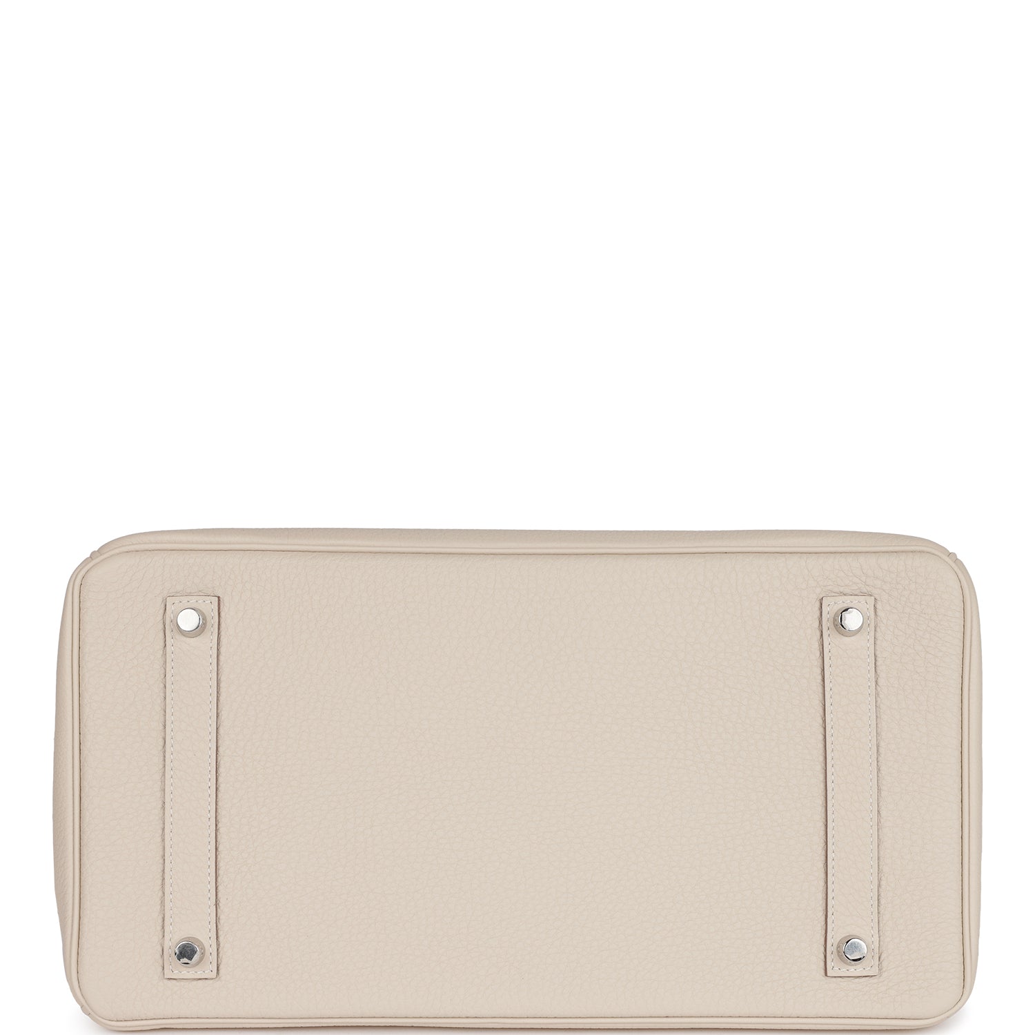 Hermes Birkin 35 Craie Togo Palladium Hardware