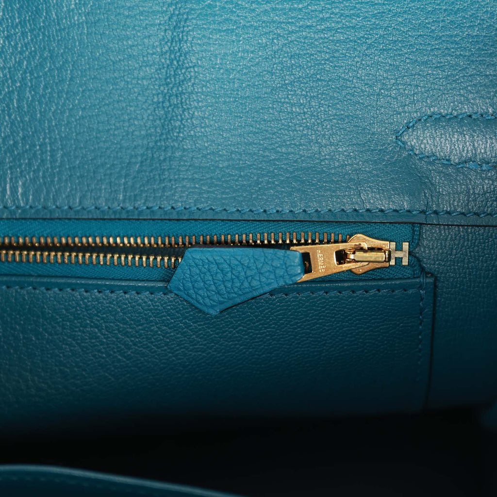 Top Quality Hermes Birkin 25 Colvert Togo Gold Hardware