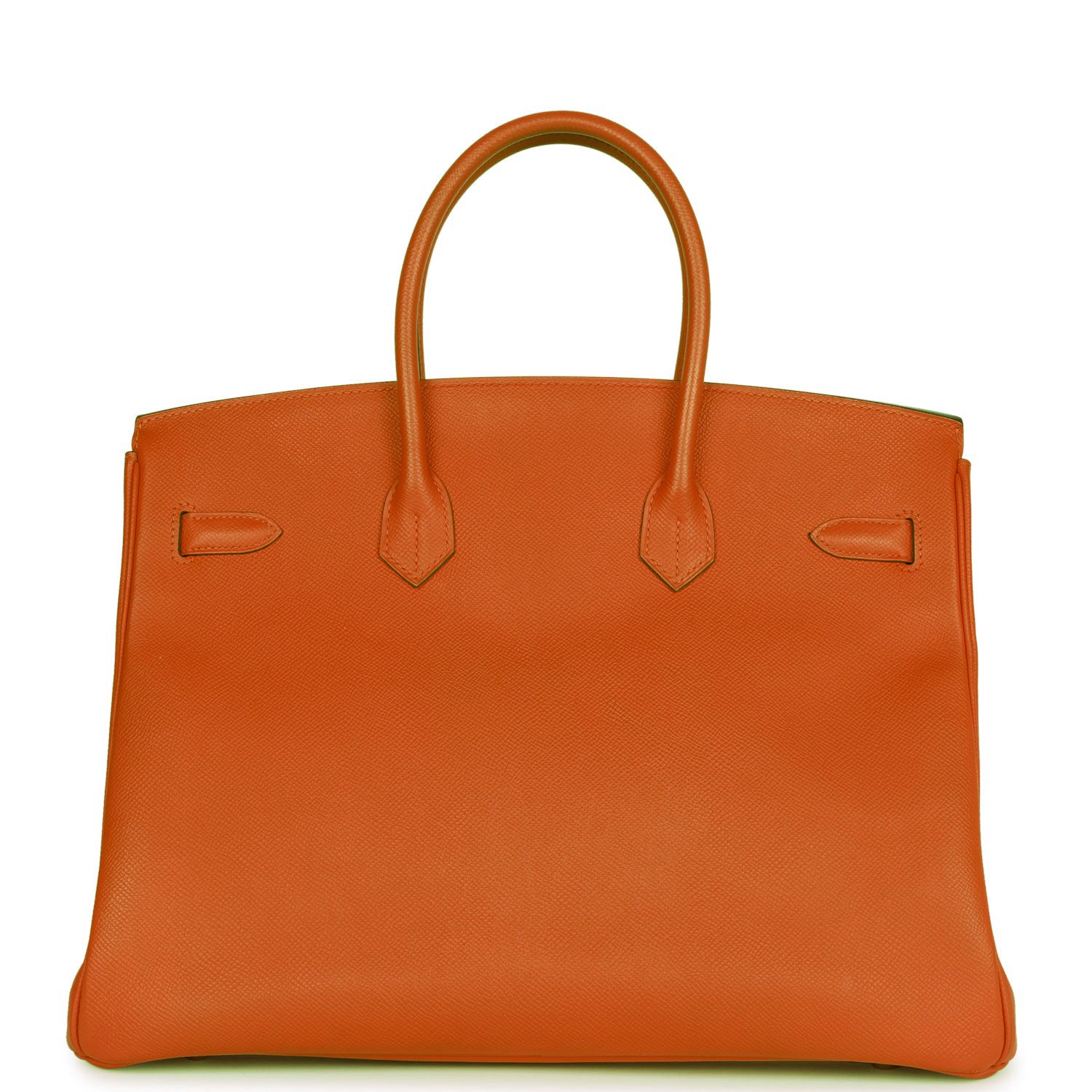 ermes Birkin 35 Feu Epsom Gold Hardware