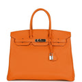 Hermes Birkin 35 Orange H Togo Palladium Hardware