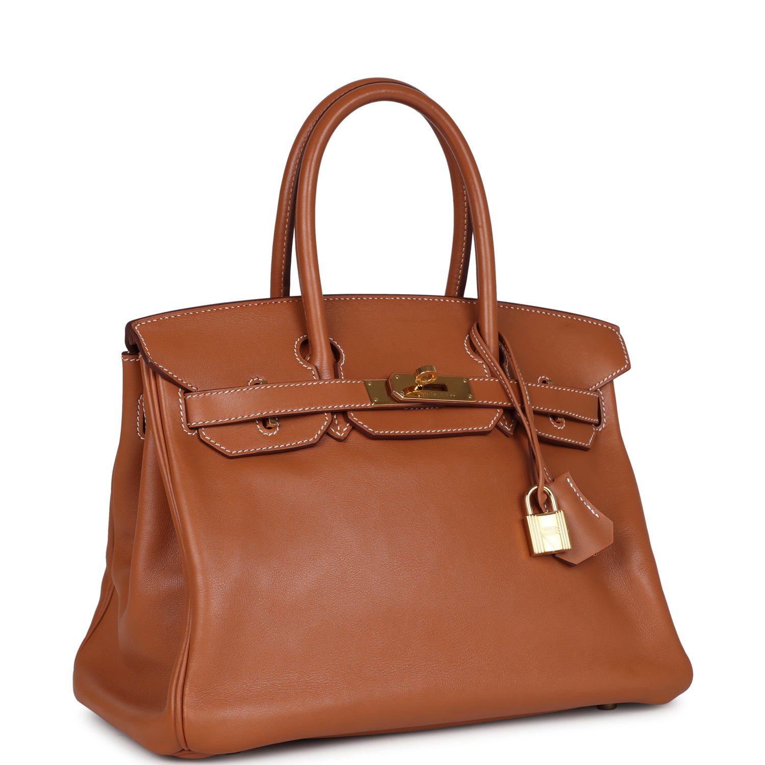 New Hermes Birkin 30 Fauve Swift Gold Hardware