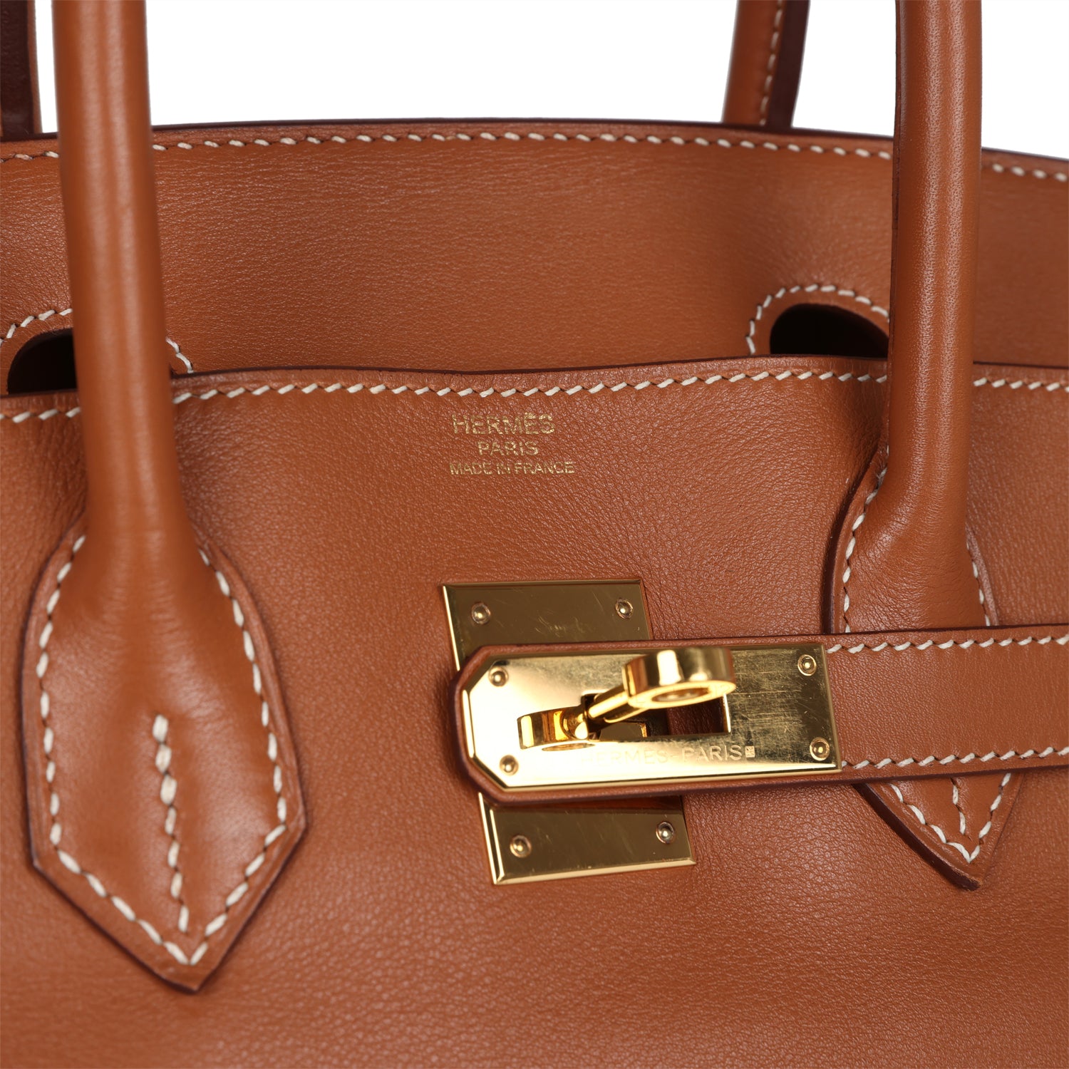 New Hermes Birkin 30 Fauve Swift Gold Hardware