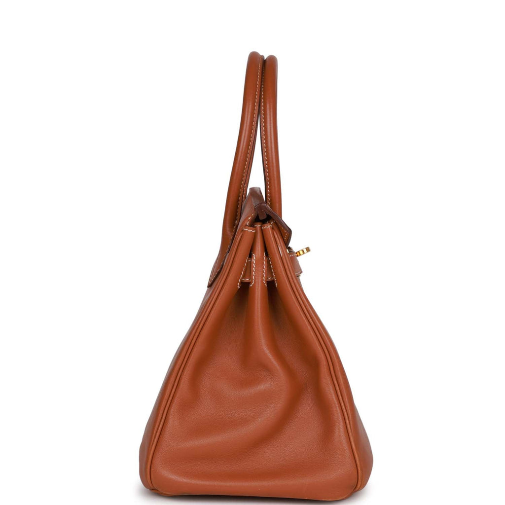 Hermes Birkin 30 Fauve Swift Gold Hardware