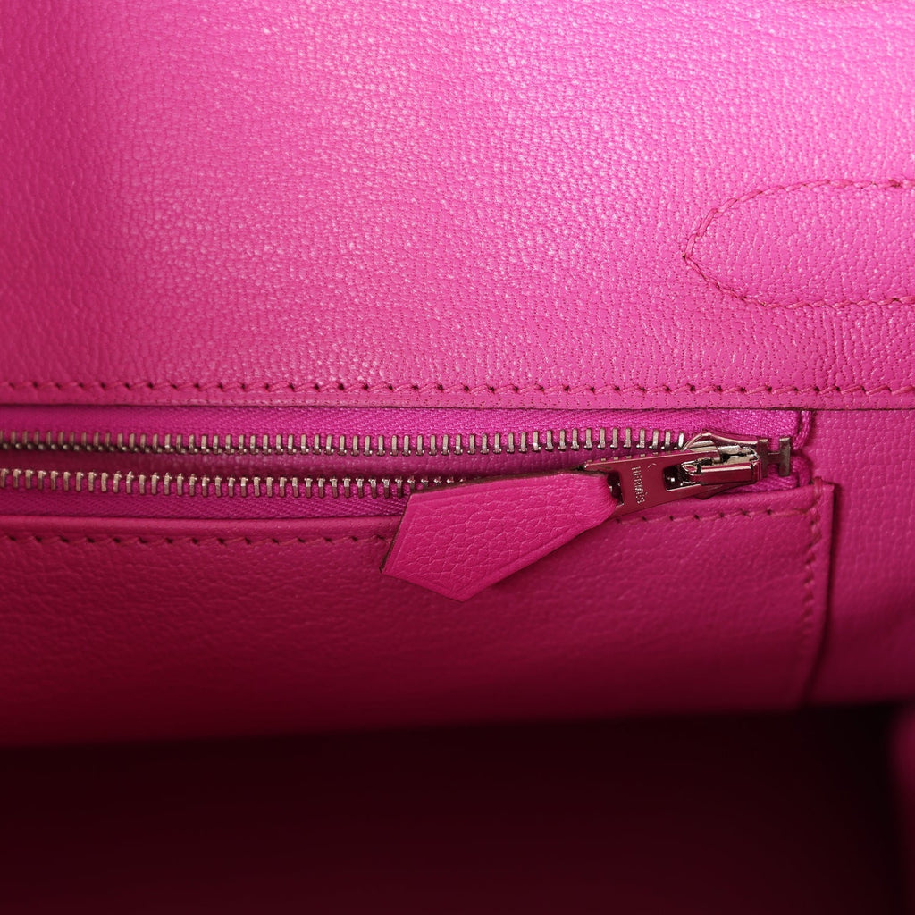 Top Quality Hermes Birkin 30 Magnolia Verso Novillo Palladium Hardware