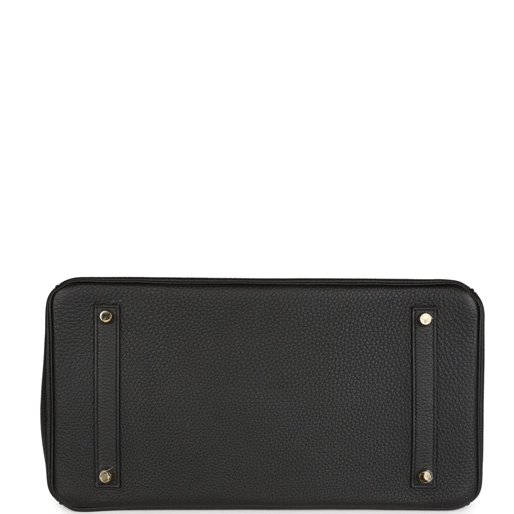 Hermes Birkin 35 Black Togo Gold Hardware