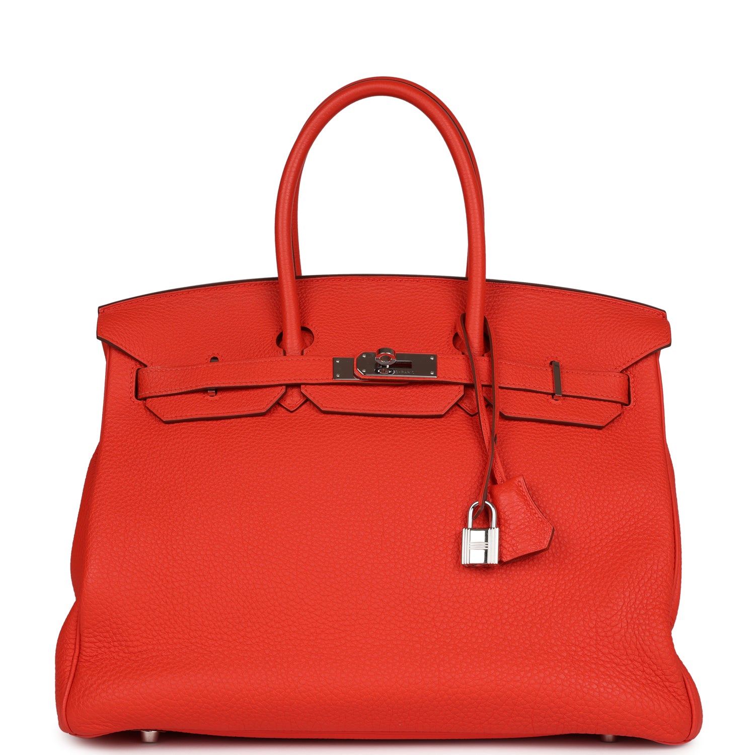Hermes Birkin 35 Capucine Clemence Palladium Hardware