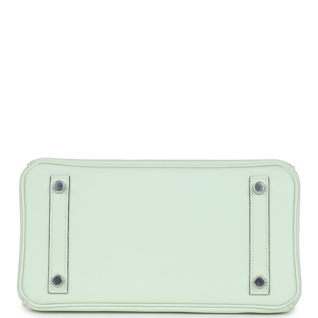 Hermes Birkin 25 Vert Fizz Swift Palladium Hardware