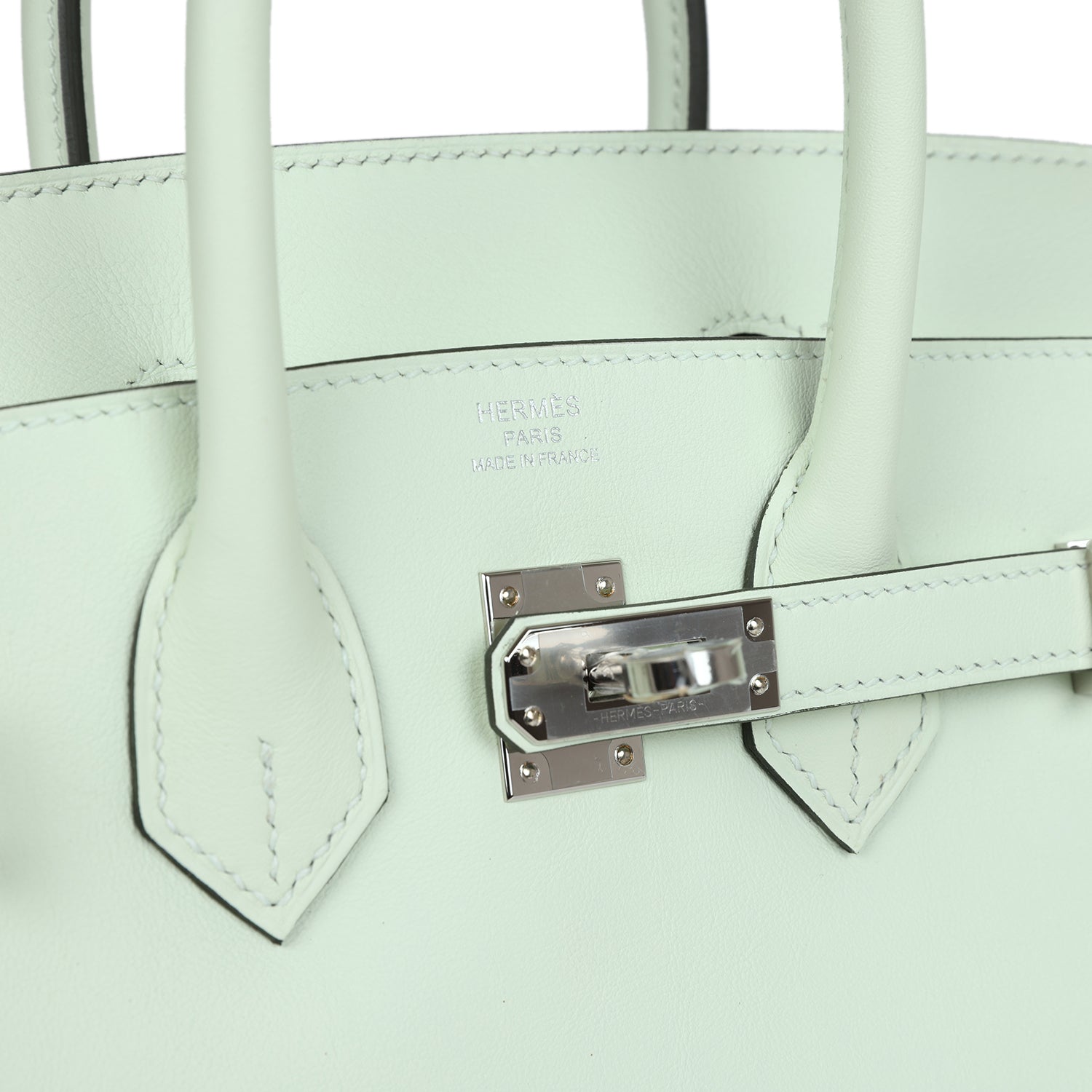 Hermes Birkin 25 Vert Fizz Swift Palladium Hardware