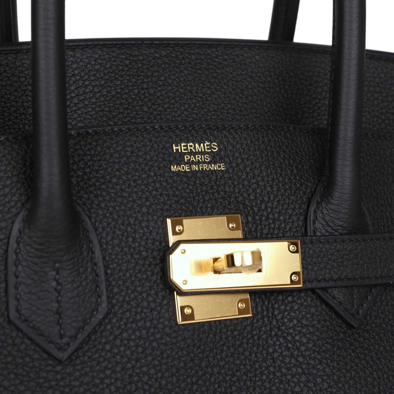 Hermes Birkin 35 Black Togo Gold Hardware
