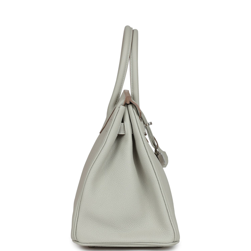 Hermes Birkin 30 Gris Perle Togo Palladium Hardware