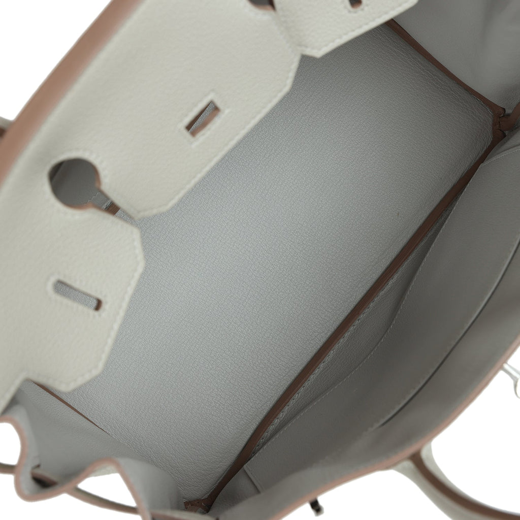 Hermes Birkin 30 Gris Perle Togo Palladium Hardware