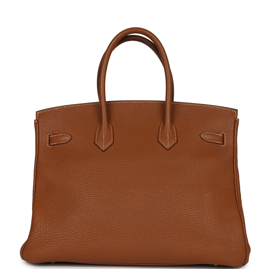 Hermes Birkin 35 Gold Togo Gold Hardware