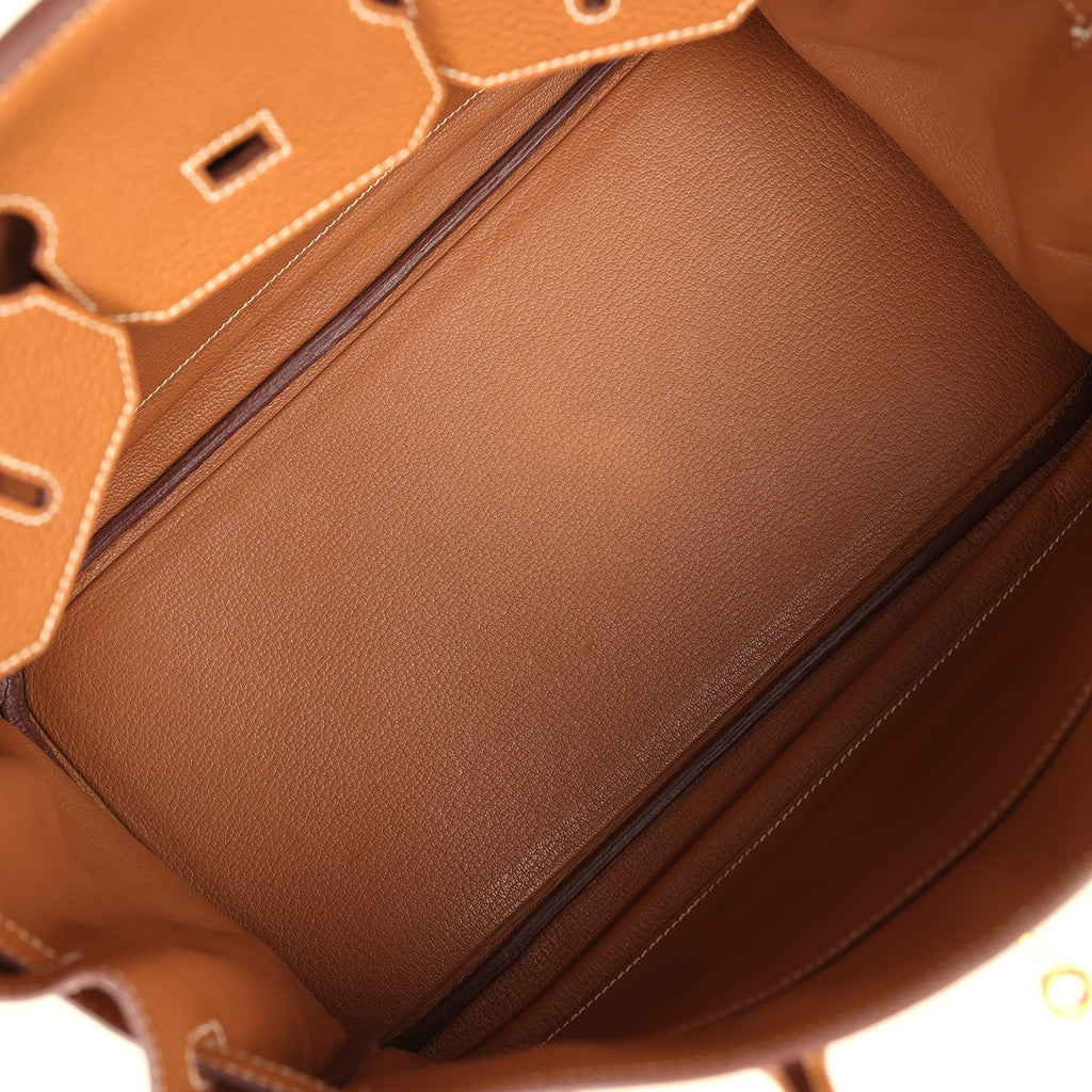 Hermes Birkin 35 Gold Togo Gold Hardware