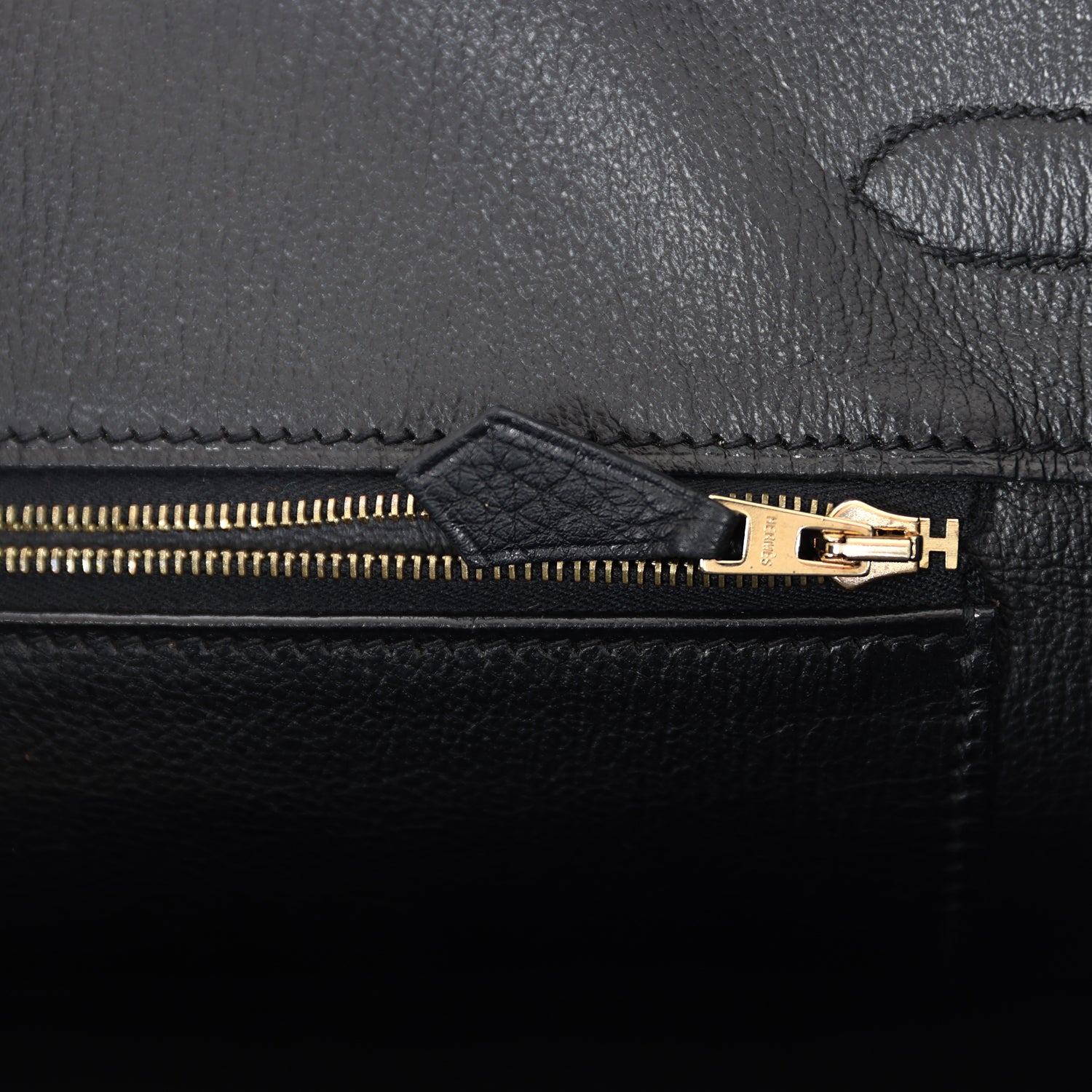 Hermes Birkin 35 Black Togo Gold Hardware