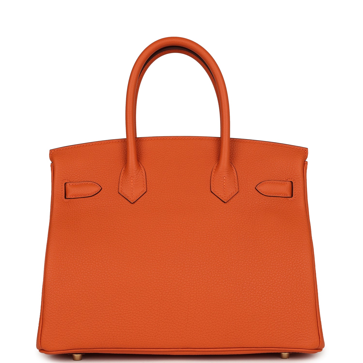 Hermes Birkin 30 Orange Togo Gold Hardware