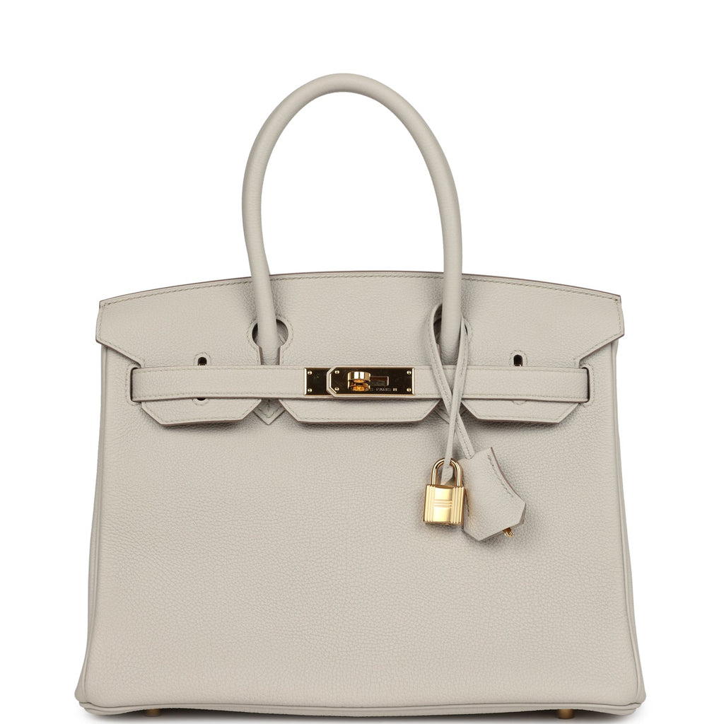Hermes Birkin 30 Beton Togo Gold Hardware