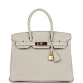 Hermes Birkin 30 Beton Togo Gold Hardware