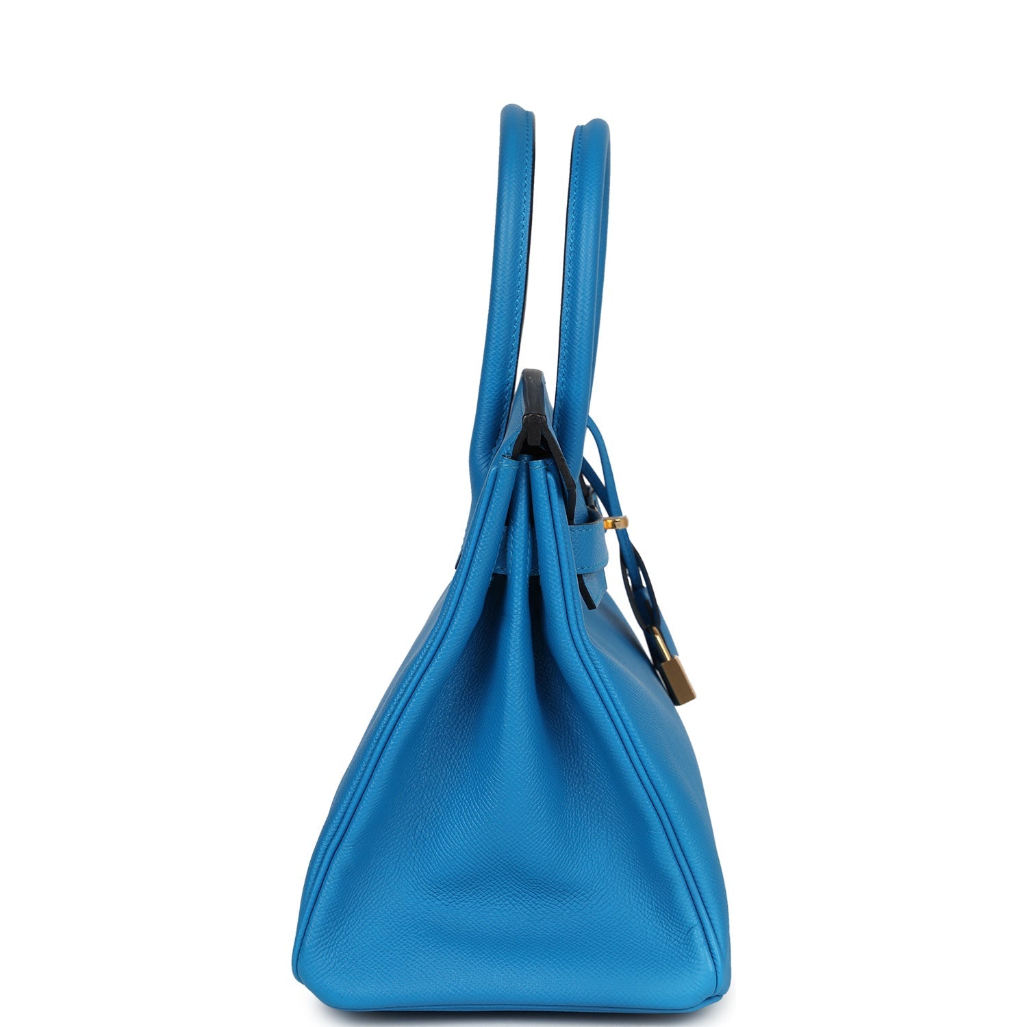 New Hermes Birkin 30 Bleu Zanzibar Epsom Gold Hardware
