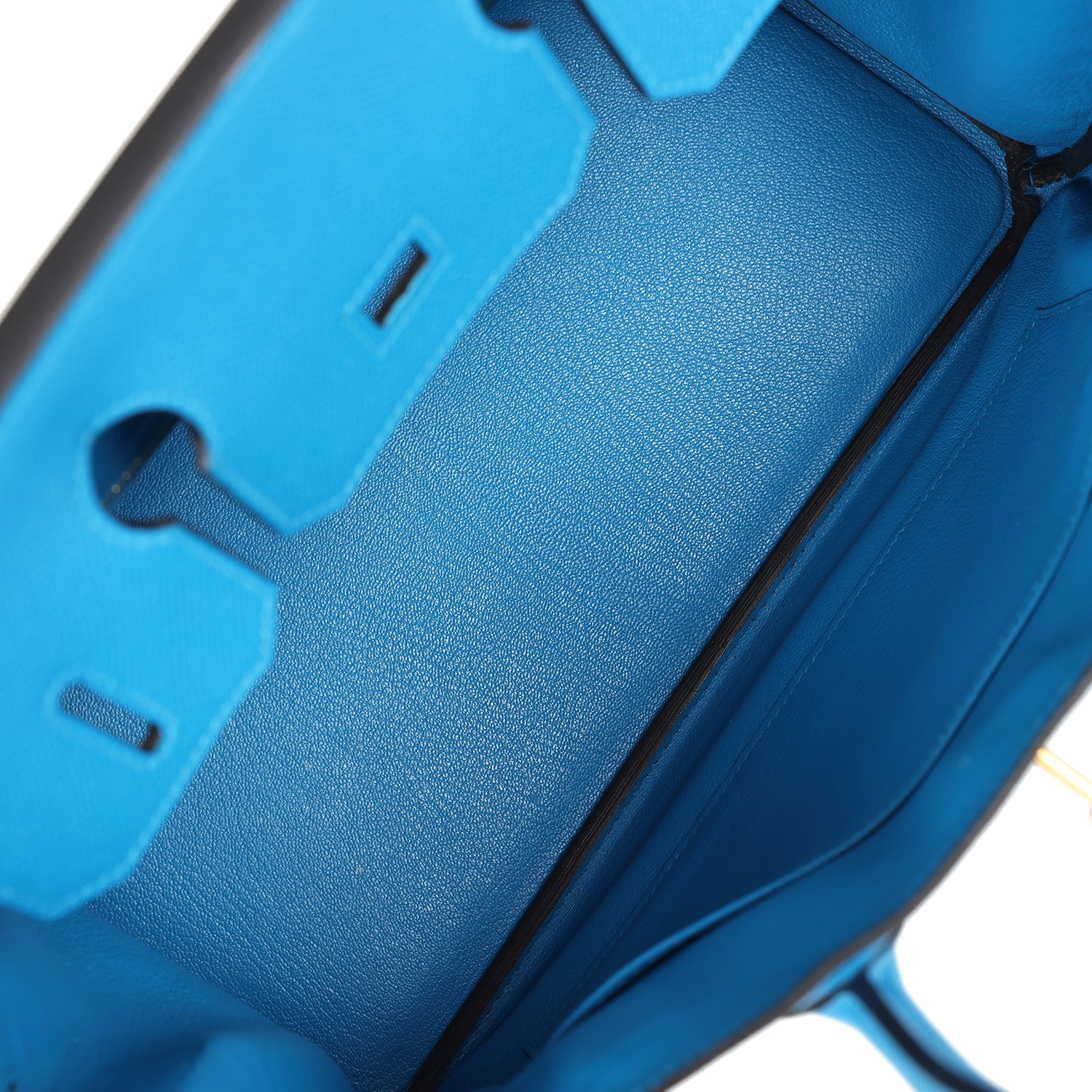 New Hermes Birkin 30 Bleu Zanzibar Epsom Gold Hardware